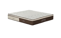 White 5 Zone Gel Memory Spring Foam Mattress For Home And Commercial No Reversible