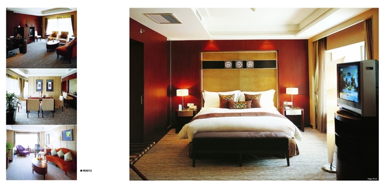 A mobília ergonômica luxuosa do quarto do hotel ajusta a pintura a óleo/pó lustrosos revestidos