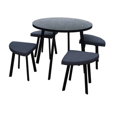 Cadeira customizável de Gray Black 4 do americano que janta mobílias para a casa ajustadas