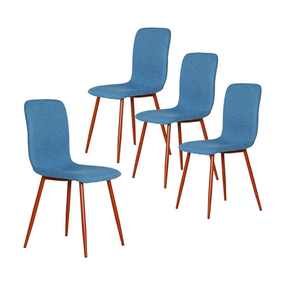 Cadeiras estofadas matéria têxtil de Carver Modern Textile Dining da poltrona